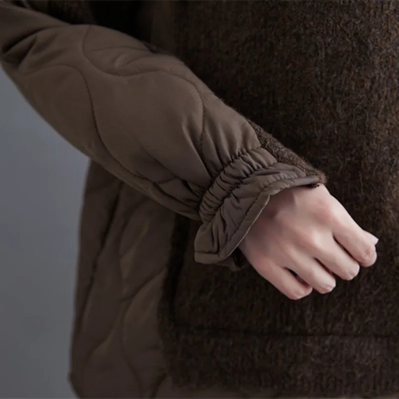 Johnature 2021 Winter New Casual Women Clothes Sweaters Patchwork Loose Turtleneck Soild Color Pullover Female Sweaters 
Johnature 2021 Winter New Casual Women Clothes Sweaters Patchwork Loose Turtleneck Soild Color Pullover Female Sweaters