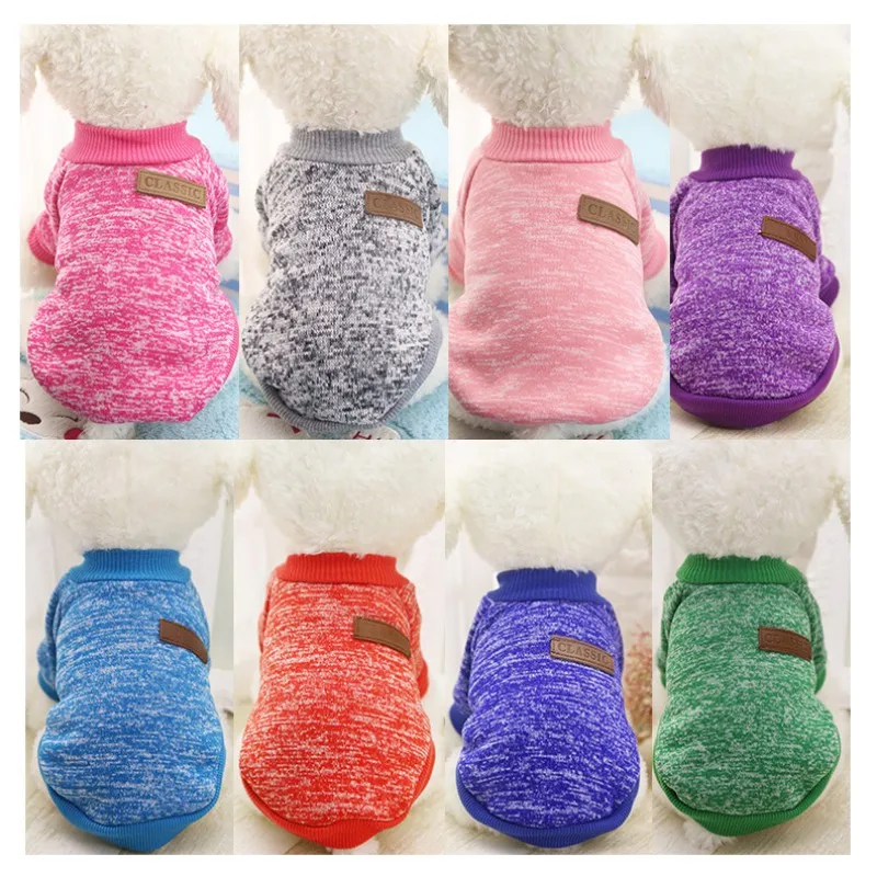 Dog Clothes Puppy Outfit Pet Cat Jacket Coat Winter Soft Sweater Clothing For Small Dogs Chihuahua Dropshipping
Dog Clothes Puppy Outfit Pet Cat Jacket Coat Winter Soft Sweater Clothing For Small Dogs Chihuahua Dropshipping
