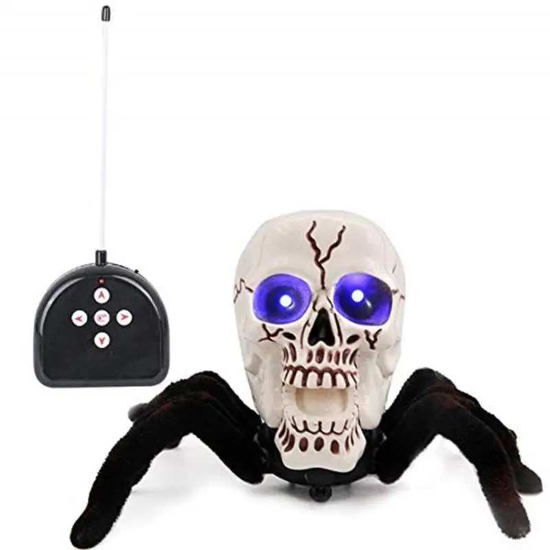 Remote Control RC Skeleton Spider Kids Toy Scared Light Gag Eyes Jokes Toys Practical on Halloween Novelty Funny J5D4 
Remote Control RC Skeleton Spider Kids Toy Scared Light Gag Eyes Jokes Toys Practical on Halloween Novelty Funny J5D4