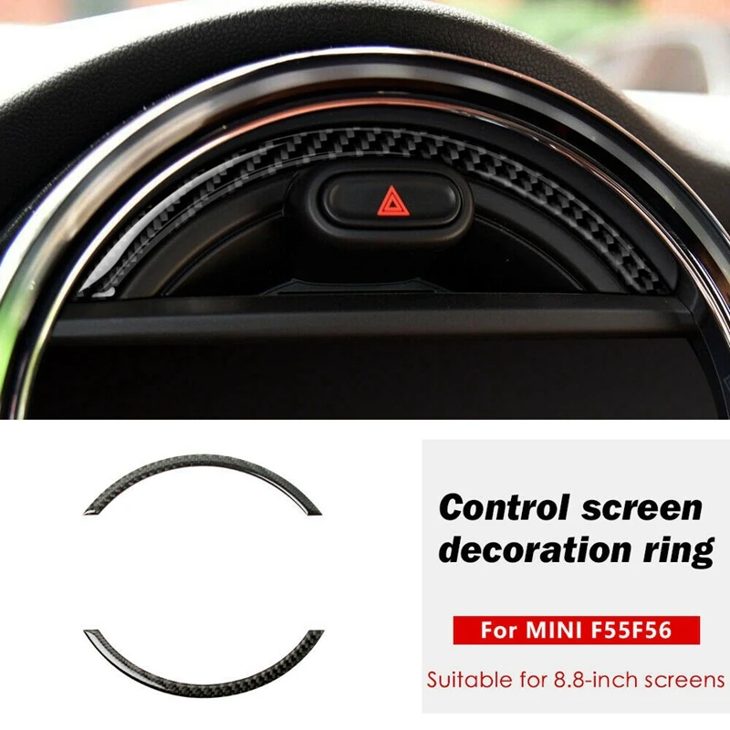 Real Carbon Fiber for Mini Cooper F55 F56 Console Navigation Screen Frame Trim
Real Carbon Fiber for Mini Cooper F55 F56 Console Navigation Screen Frame Trim