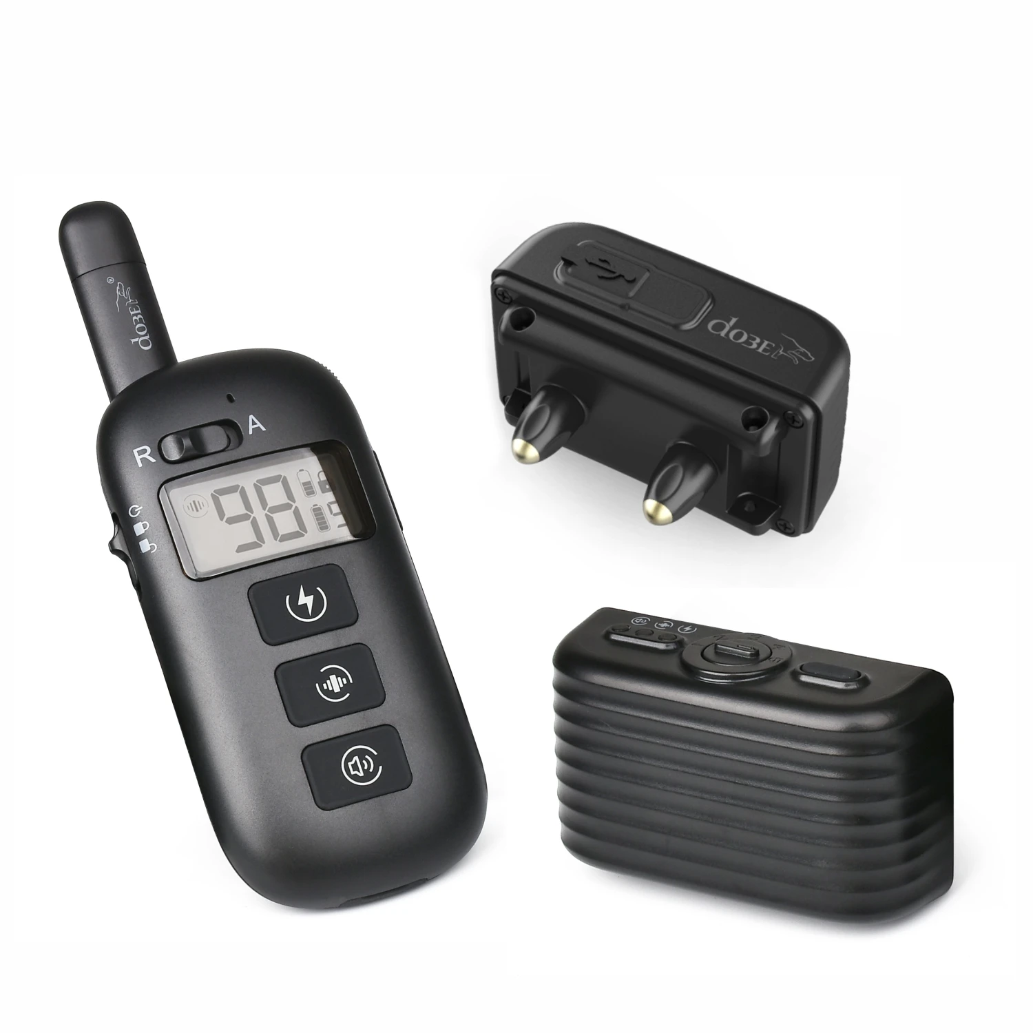 2 in 1 Remote Dog Training Bark Collar Rechargeable Dog Electric Collar Anti Bark Waterproof Remote Dog Collar for 1 Dog 400M
2 in 1 Remote Dog Training Bark Collar Rechargeable Dog Electric Collar Anti Bark Waterproof Remote Dog Collar for 1 Dog 400M