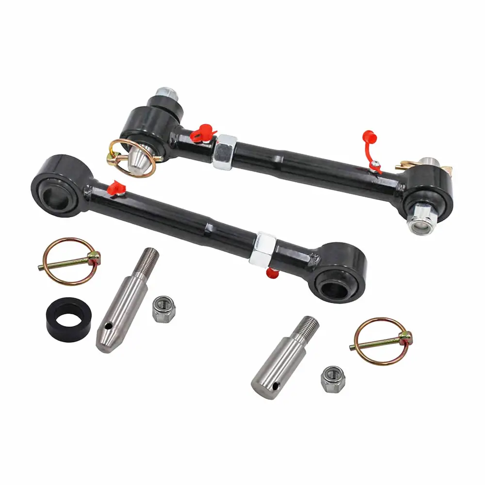 Adjustable Front Sway bar Quicker Disconnect System for JKS #2034 Jeep Wrangler & Unlimited JK 2007-2018 With 2.5" - 6" of Lift
Adjustable Front Sway bar Quicker Disconnect System for JKS #2034 Jeep Wrangler & Unlimited JK 2007-2018 With 2.5" - 6" of Lift