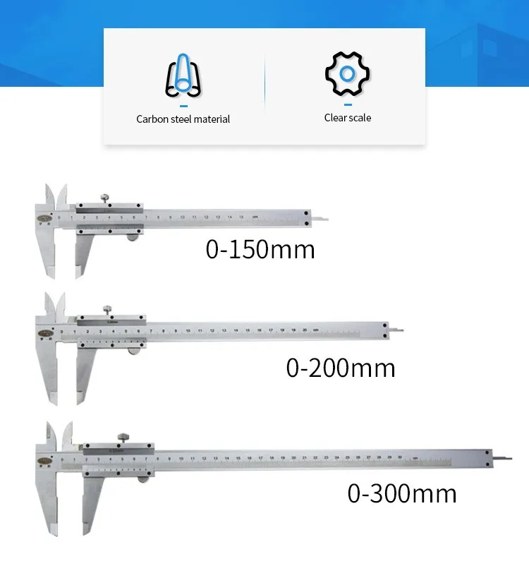 Stainless Steel Vernier Caliper 0.02 Mm Metal Caliper Gauge Micrometer Caliper L Micrometer Gauge Measurement Tools Caliper
Stainless Steel Vernier Caliper 0.02 Mm Metal Caliper Gauge Micrometer Caliper L Micrometer Gauge Measurement Tools Caliper