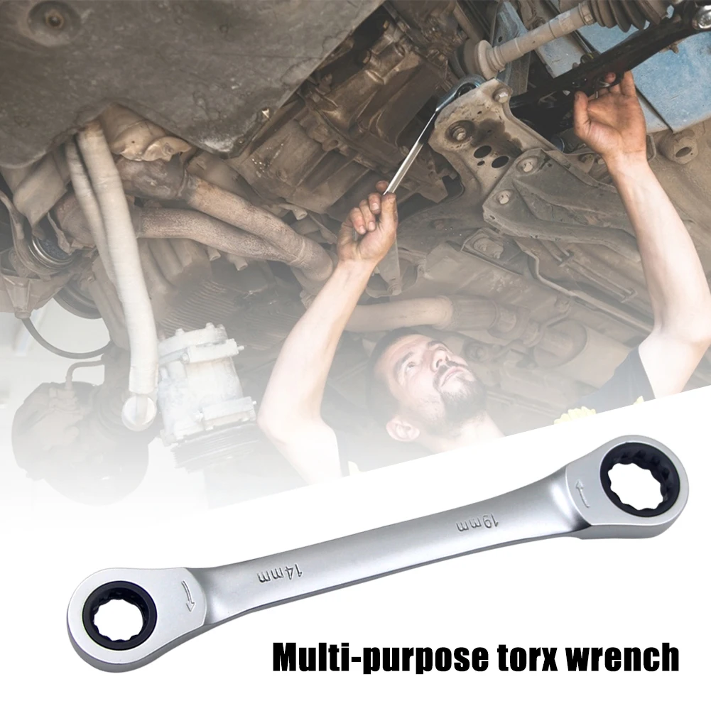 Ratchet Wrench Socket Spanner Vanadium Ring Double Head Tough Ratchet Wrench Chrome Easily Carrying Lightweight Tools
Ratchet Wrench Socket Spanner Vanadium Ring Double Head Tough Ratchet Wrench Chrome Easily Carrying Lightweight Tools