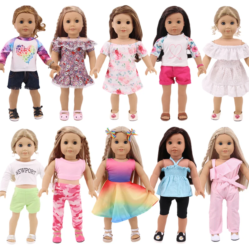 Одежда для кукол, 2 предмета, Новое поступление, Детская Пижама для куклы, единорог, котенок, для 18 дюймов, американский и 43 см, Детская кукла д...
Одежда для кукол, 2 предмета, Новое поступление, Детская Пижама для куклы, единорог, котенок, для 18 дюймов, американский и 43 см, Детская кукла д...