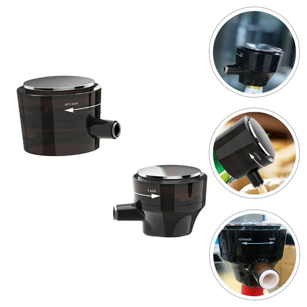 2pcs Household Party Mini Portable Beer Bubbler Quick Foaming Device (Black)
2pcs Household Party Mini Portable Beer Bubbler Quick Foaming Device (Black)