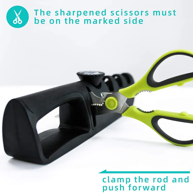 Knife Sharpener Angle Adjustable 4 Stages Scissors Sharpening stone Professional Kitchen Grinder knives Whetstone Sharpener Tool
Knife Sharpener Angle Adjustable 4 Stages Scissors Sharpening stone Professional Kitchen Grinder knives Whetstone Sharpener Tool