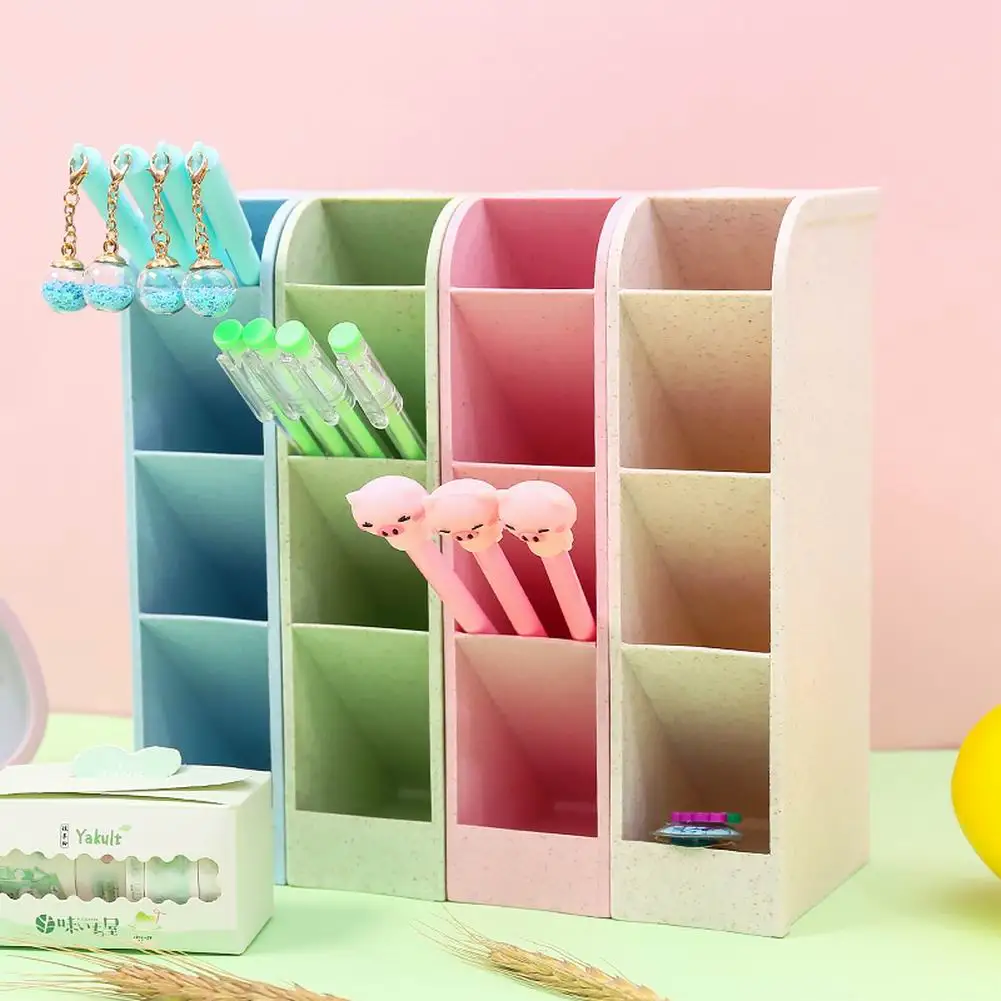 Large Capacity Desk Pen Holder Plastic Desk Organizer Pencil Makeup Storage Box Desktop Office Pen Pencil Holder Stand Case 2021
Large Capacity Desk Pen Holder Plastic Desk Organizer Pencil Makeup Storage Box Desktop Office Pen Pencil Holder Stand Case 2021