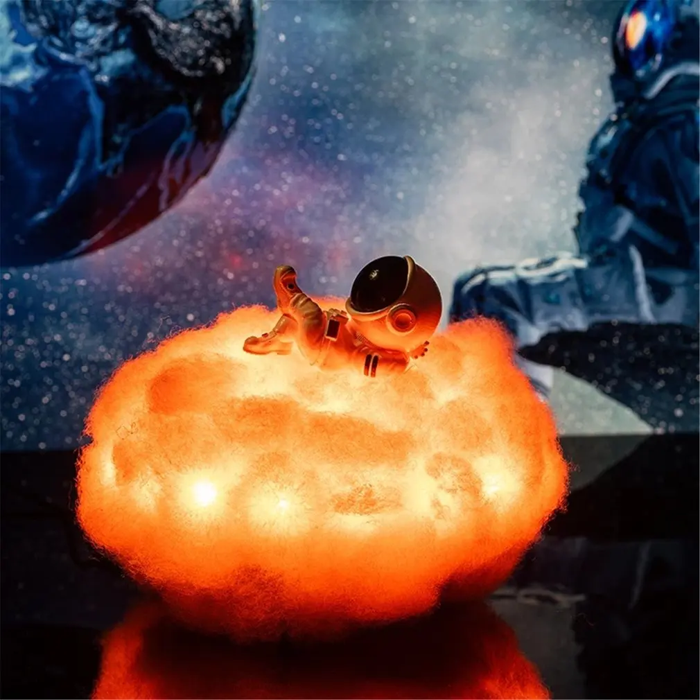 Astronaut Decoration Astronaut Cloud Lamp Lying Down Astronaut Remote Control Model Normal Creative Gift
Astronaut Decoration Astronaut Cloud Lamp Lying Down Astronaut Remote Control Model Normal Creative Gift