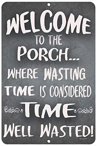 Welcome to The Porch Metal Sign Porch Decor Sign Patio Sign Easy Hanging Made in USA
Welcome to The Porch Metal Sign Porch Decor Sign Patio Sign Easy Hanging Made in USA