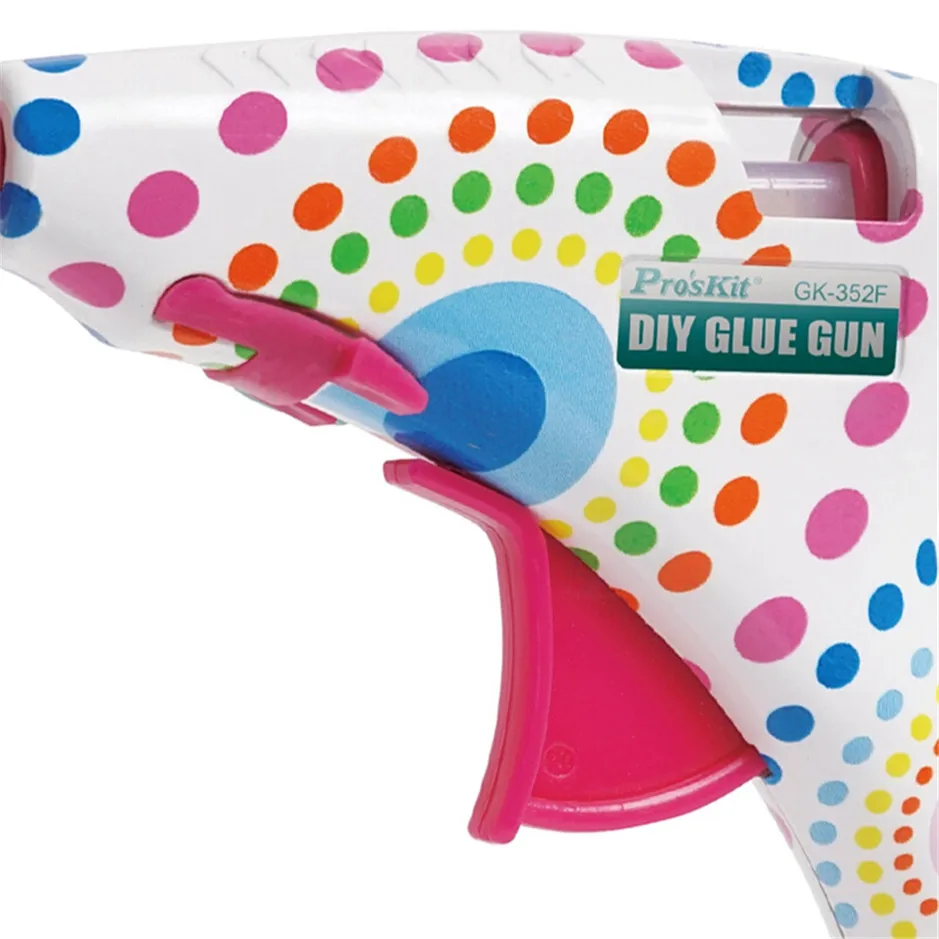 Glue Gun DIY Repair Hot Melt Glue tool AC 230V with 3pcs Glue Stick GK-352G Fashion Design
Glue Gun DIY Repair Hot Melt Glue tool AC 230V with 3pcs Glue Stick GK-352G Fashion Design