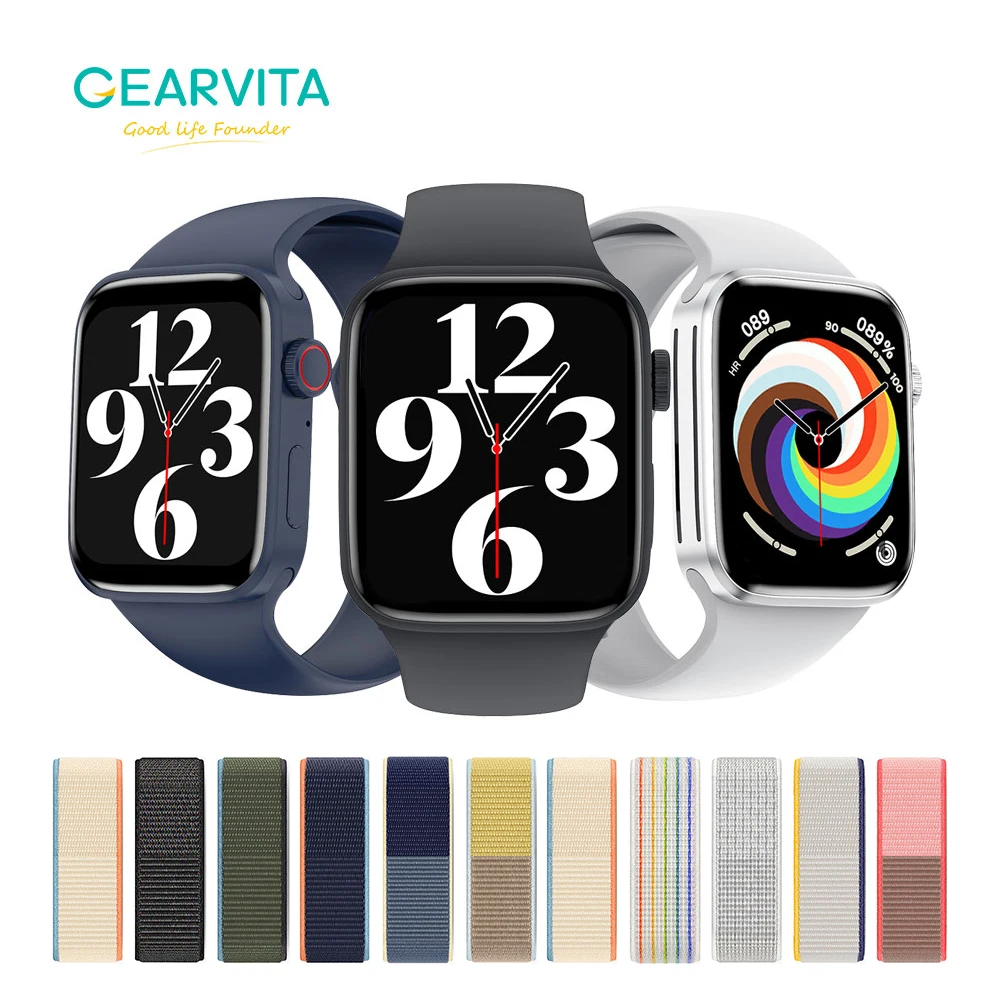 Смарт-часы GEARVITA GW57 Серия 7 BT, фитнес-трекер пульса, давления и кислорода, iwo W37 DT100 Pro
Смарт-часы GEARVITA GW57 Серия 7 BT, фитнес-трекер пульса, давления и кислорода, iwo W37 DT100 Pro