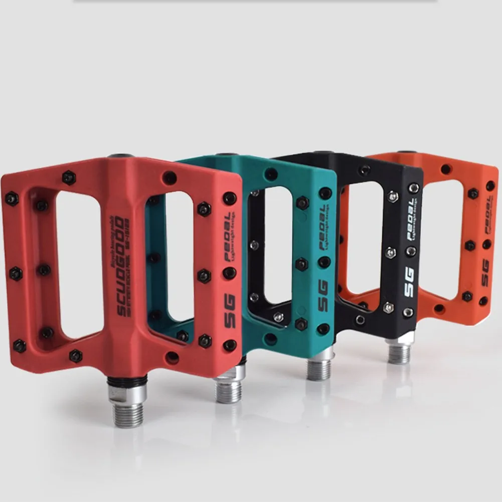 Ultralight Seal Bearings Bicycle Bike Pedals Cycling Nylon Pedals Flat Steel Road MTB Pedals Bicycle Parts Accessories 9/16
Ultralight Seal Bearings Bicycle Bike Pedals Cycling Nylon Pedals Flat Steel Road MTB Pedals Bicycle Parts Accessories 9/16