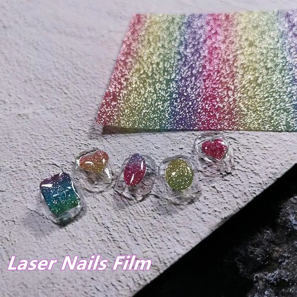 Holographic Heart Nail Art 3D Stickers Gradient Laser Self-adhesive Flashing Love Nails Decals Manicure Decoration
Holographic Heart Nail Art 3D Stickers Gradient Laser Self-adhesive Flashing Love Nails Decals Manicure Decoration