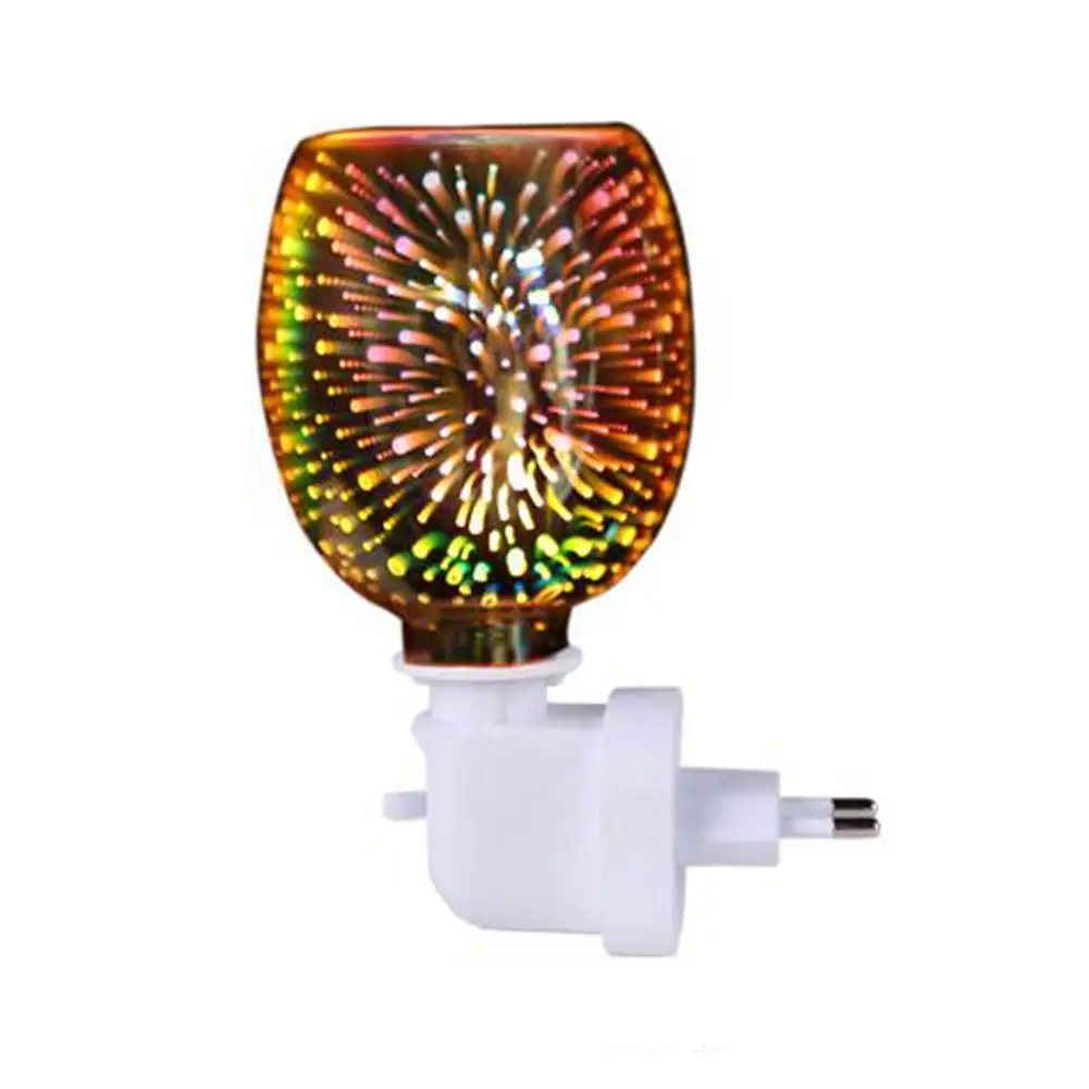 Fragrance Warmer Plug-in Safe Aromatherapy Heater Glass Wax Melt Warmer With 3D Fire-work Effect Night Light For Home Bedroom
Fragrance Warmer Plug-in Safe Aromatherapy Heater Glass Wax Melt Warmer With 3D Fire-work Effect Night Light For Home Bedroom