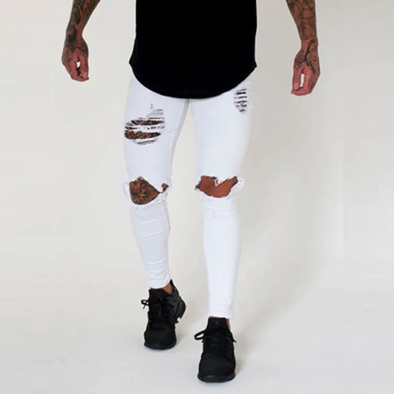 Hot 2021 Men's Fashion Pants Designer Jeans Low Waist Skinny Jeans Men Biker hole Cowboy Hip Hop streetwear White Black Trousers
Hot 2021 Men's Fashion Pants Designer Jeans Low Waist Skinny Jeans Men Biker hole Cowboy Hip Hop streetwear White Black Trousers