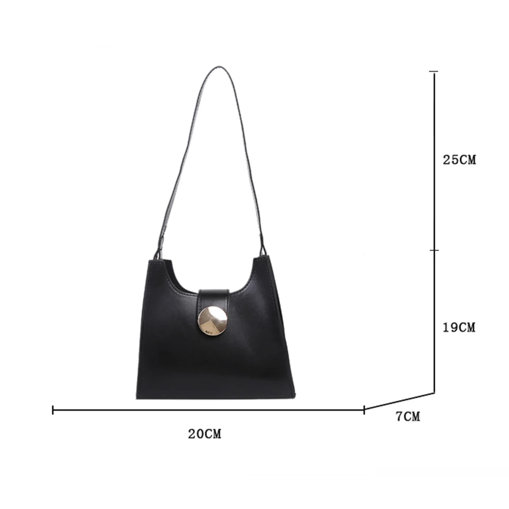 Solid Color PU Leather Women Handbag Totes Simple Buckle Lady Daily Underarm Shoulder Bags
Solid Color PU Leather Women Handbag Totes Simple Buckle Lady Daily Underarm Shoulder Bags