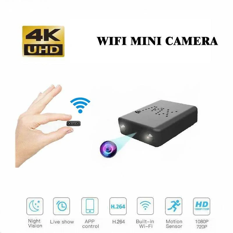 Домашняя видеокамера P2P 4K Wifi IP мини-камера ночного видения микро-камера обнаружения движения мини-видеорегистратор мини-видеокамера 128g
Домашняя видеокамера P2P 4K Wifi IP мини-камера ночного видения микро-камера обнаружения движения мини-видеорегистратор мини-видеокамера 128g