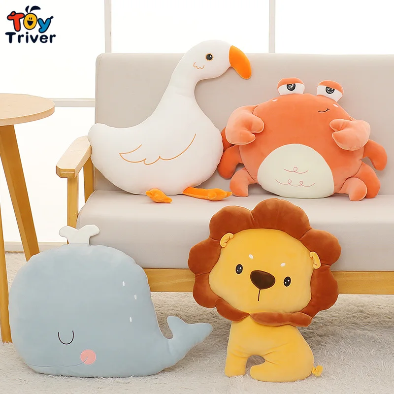 Kawaii Crab Lion Whale Goose Plush Toys Stuffed Animals Doll Pillow Cushion Tissue Boxes Baby Kids Children Girls Birthday Gifts
Kawaii Crab Lion Whale Goose Plush Toys Stuffed Animals Doll Pillow Cushion Tissue Boxes Baby Kids Children Girls Birthday Gifts