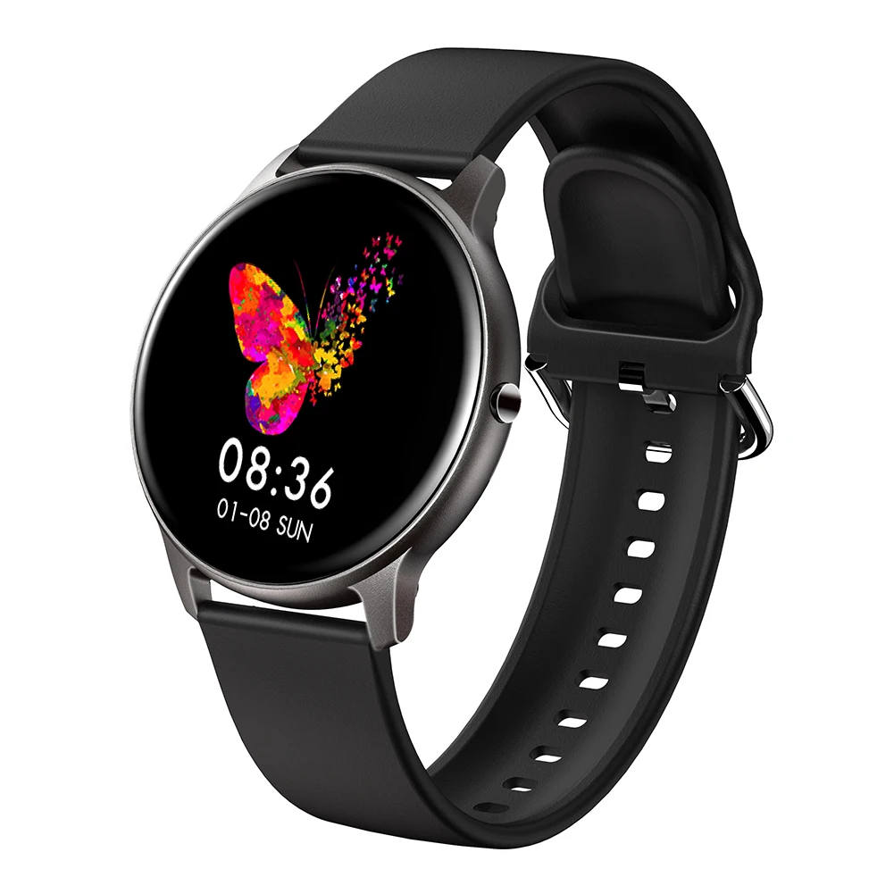 IP68 Waterproof Smart Watch LW02 1.4 inch Touch Screen Heart Rate Sleep Monitor Elegant Watch Comfortable Element
IP68 Waterproof Smart Watch LW02 1.4 inch Touch Screen Heart Rate Sleep Monitor Elegant Watch Comfortable Element
