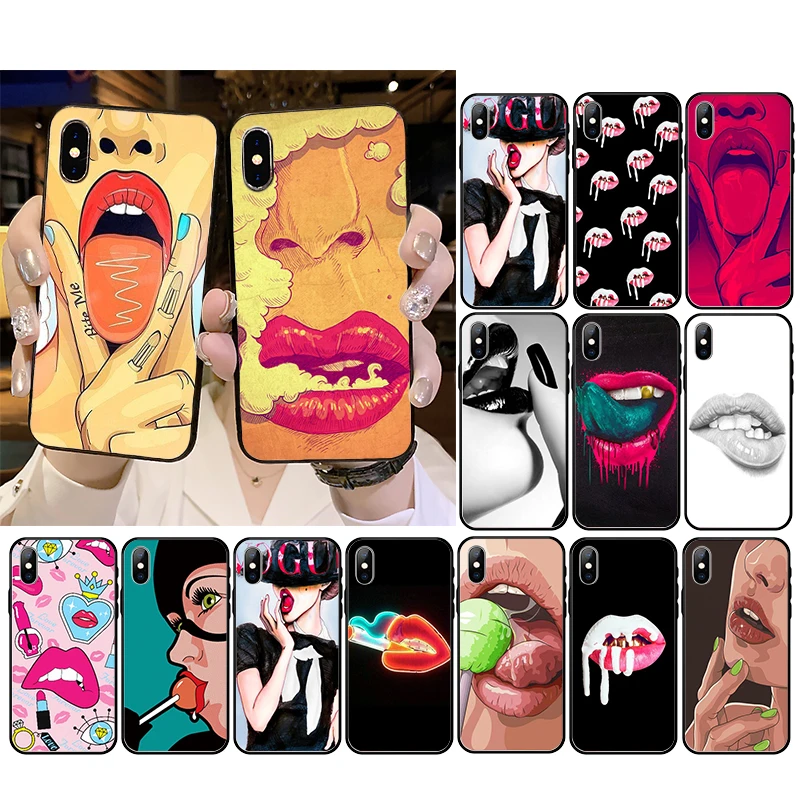 Sexy Girl red Lips Phone Case For iPhone 12mini 12 11 ProMax XS MAX XR SE2 8 7 6 6S Plus X 5S SE
Sexy Girl red Lips Phone Case For iPhone 12mini 12 11 ProMax XS MAX XR SE2 8 7 6 6S Plus X 5S SE