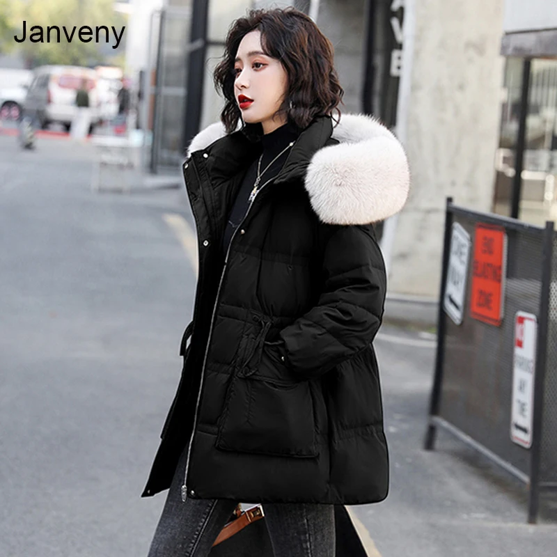 Janveny зимняя женская куртка с большим капюшоном из натурального Лисьего меха пальто на белом утином пуху толстые женские парки с поясом Верх...
Janveny зимняя женская куртка с большим капюшоном из натурального Лисьего меха пальто на белом утином пуху толстые женские парки с поясом Верх...
