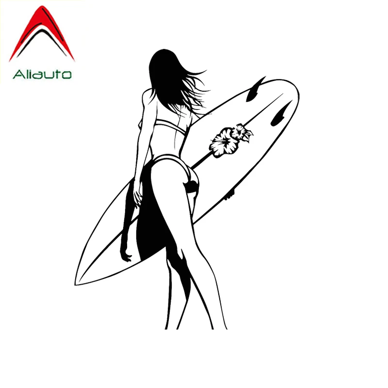Забавные модные автомобильные наклейки Aliauto для серфинга, девушки с серфингом на пляже, женские виниловые наклейки черного/серебряного цве...
Забавные модные автомобильные наклейки Aliauto для серфинга, девушки с серфингом на пляже, женские виниловые наклейки черного/серебряного цве...