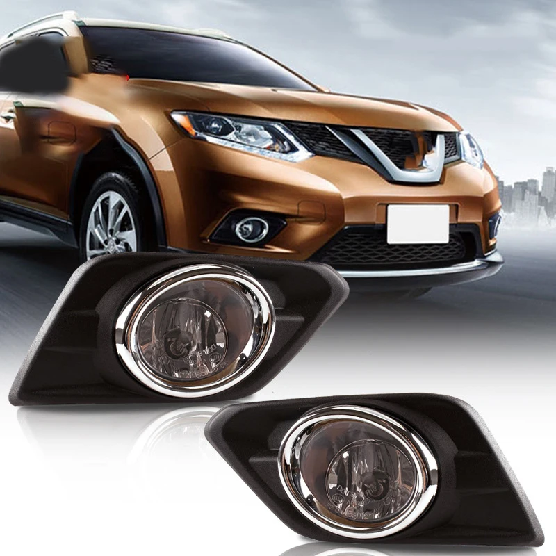 Car Fog Lights LED Fog Light Headlight Switch Harness Cover Fog Lamp Assembly Frame Grilles for Nissan X-Trail 2014-2016
Car Fog Lights LED Fog Light Headlight Switch Harness Cover Fog Lamp Assembly Frame Grilles for Nissan X-Trail 2014-2016