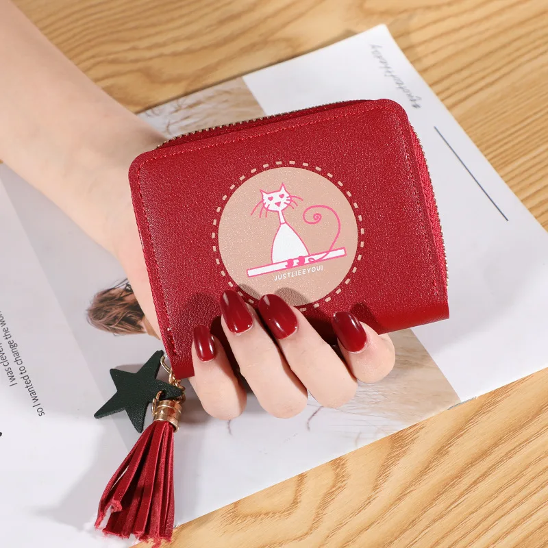 Cartoon Printing Wallets for Female Women Zipper Coin Purse Cute Card Holder Mini Money Bags Small Clutch Pouch monedero mujer
Cartoon Printing Wallets for Female Women Zipper Coin Purse Cute Card Holder Mini Money Bags Small Clutch Pouch monedero mujer