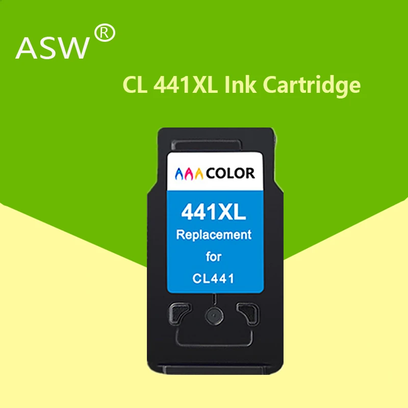 

ASW PG440 CL441 Cartridge Replacement for Canon PG 440 CL 441 440XL Ink Cartridge for Pixma MG4280 MG4240 MX438 MX518 MX378