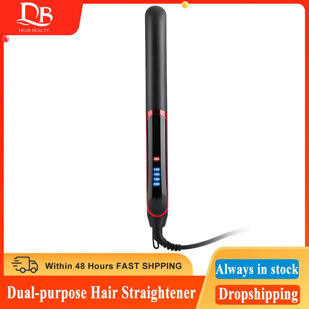 Multifunctional Dual-purpose Hair Straightener Four-speed Heating Electric Hair Curler Portable Straight Hair Curling Hair Care
Multifunctional Dual-purpose Hair Straightener Four-speed Heating Electric Hair Curler Portable Straight Hair Curling Hair Care