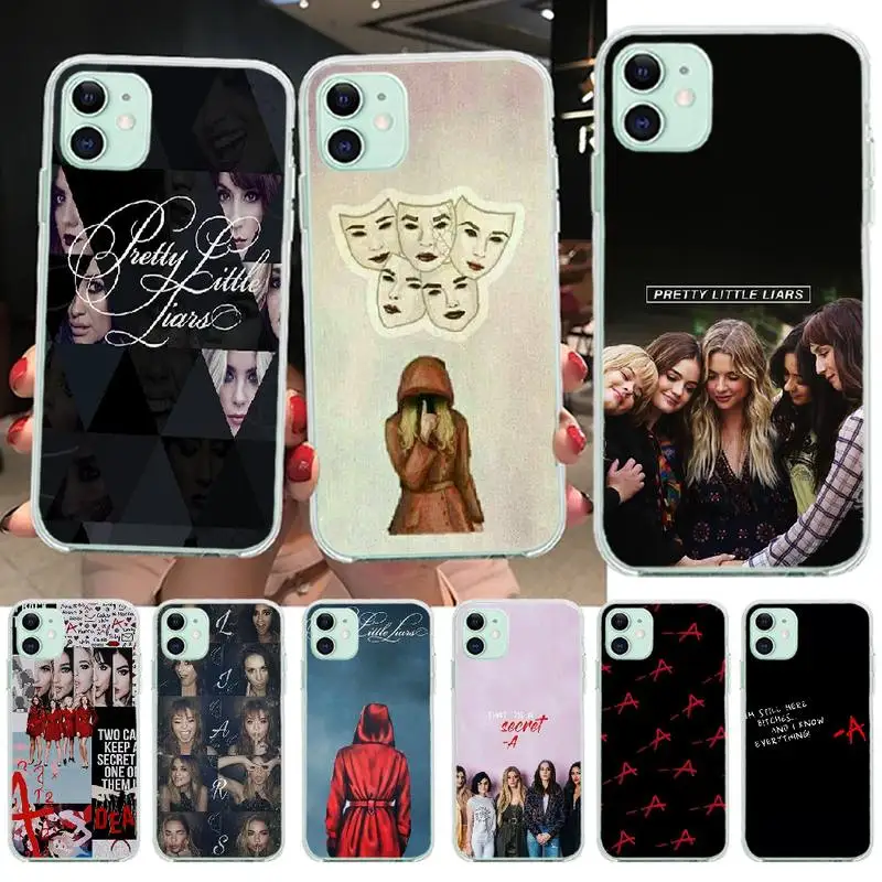 PENGHUWAN Pretty Little Liars Cover Black Soft Shell Phone Case for iPhone 11 pro XS MAX 8 7 6 6S Plus X 5S SE XR cover
PENGHUWAN Pretty Little Liars Cover Black Soft Shell Phone Case for iPhone 11 pro XS MAX 8 7 6 6S Plus X 5S SE XR cover