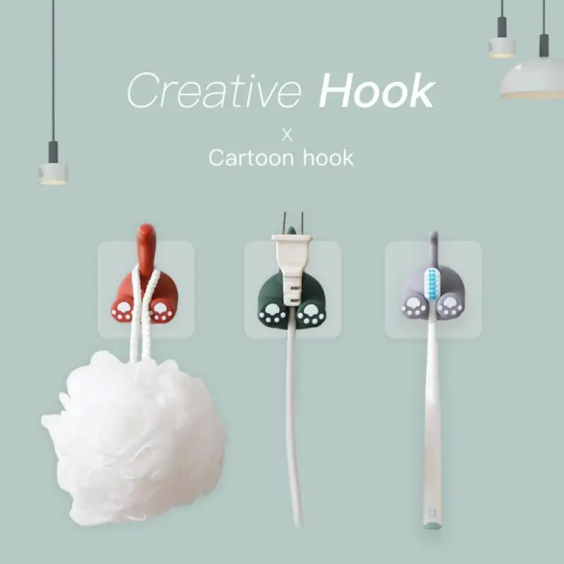 Hook Nordic Animal Tail Hook Toothbrush Holder Wall Rack Cute Multifunctional Storage Hanging Cartoon Sticky Hook Storage Tools
Hook Nordic Animal Tail Hook Toothbrush Holder Wall Rack Cute Multifunctional Storage Hanging Cartoon Sticky Hook Storage Tools