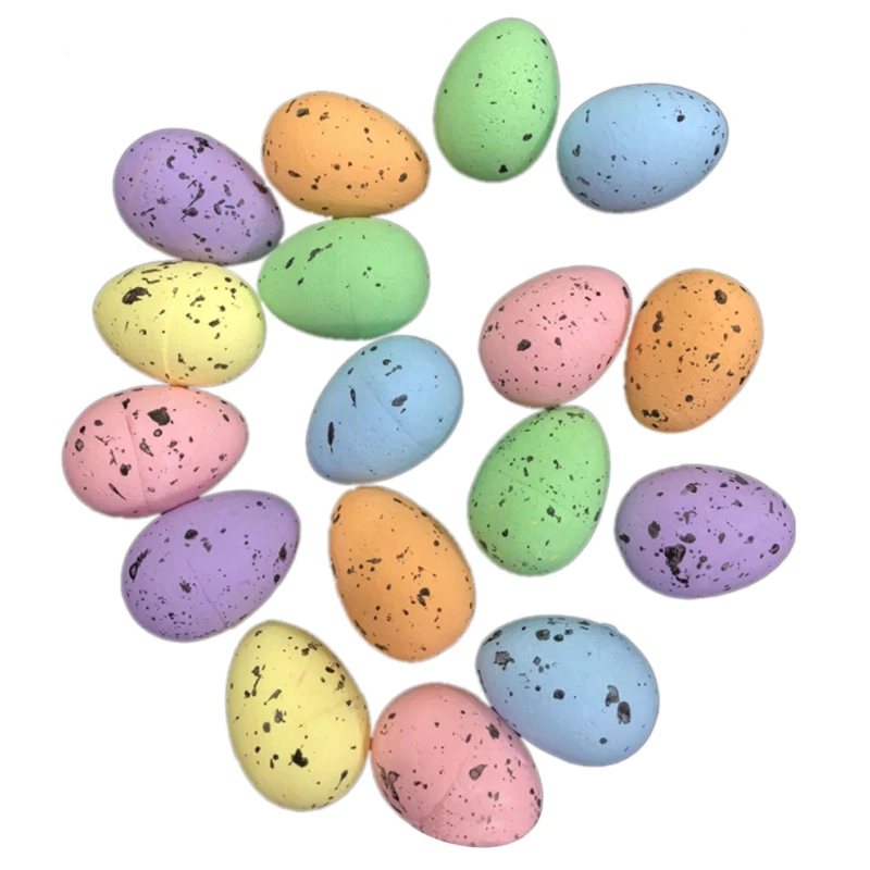 20Pcs 4cm Foam Easter Eggs Happy Easter Decorations Painted Bird Pigeon Eggs DIY Craft Kids Gift Favor Easter Party 
20Pcs 4cm Foam Easter Eggs Happy Easter Decorations Painted Bird Pigeon Eggs DIY Craft Kids Gift Favor Easter Party