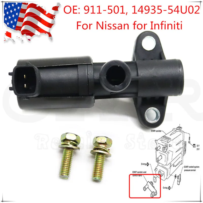 Repair Kit For Nissan Infiniti Vapor Canister Vent Solenoid Valve 911-501 14935-6B7007 14935-6B701 022612 911501 14935-54U0D
Repair Kit For Nissan Infiniti Vapor Canister Vent Solenoid Valve 911-501 14935-6B7007 14935-6B701 022612 911501 14935-54U0D