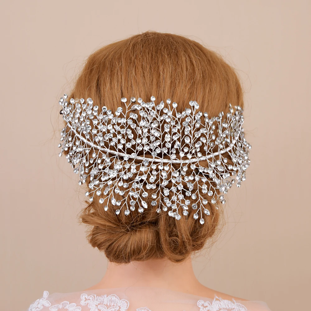 ZMHP258 Luxury Crystal Wedding Headband Handmade Rhinestone Bridal Hair Accessories for Women Wedding Headpieces Hair Jewelry
ZMHP258 Luxury Crystal Wedding Headband Handmade Rhinestone Bridal Hair Accessories for Women Wedding Headpieces Hair Jewelry