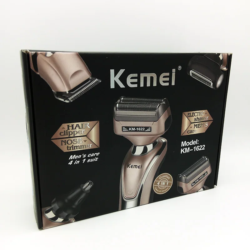 Kemei 4 In 1 Multifunctional Hair Clipper Shaver Razor Men Nose Ear Hair Trimmer Grooming Kit Set Rechargeable Shaving Machine
Kemei 4 In 1 Multifunctional Hair Clipper Shaver Razor Men Nose Ear Hair Trimmer Grooming Kit Set Rechargeable Shaving Machine