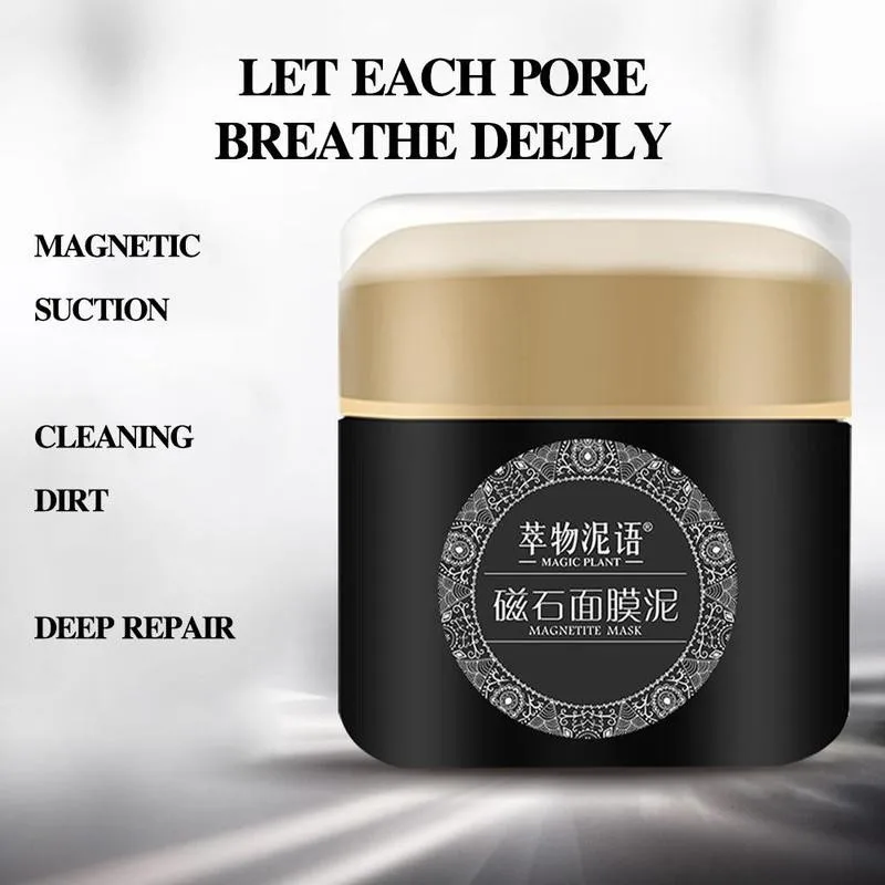 Mineral-rich Magnetic Face Mask Magnet Mud Face Mask Nose Deep Cleaning Shrink Pores Whitening Brighten Mask
Mineral-rich Magnetic Face Mask Magnet Mud Face Mask Nose Deep Cleaning Shrink Pores Whitening Brighten Mask