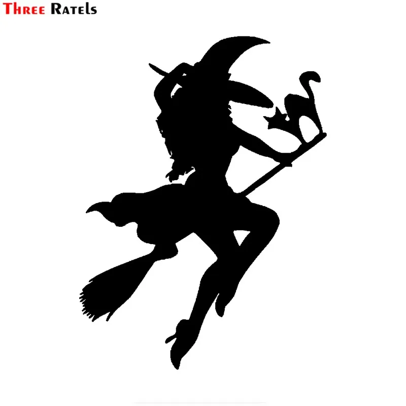 Three Ratels FTZ-57 # Хэллоуин ведьма Летающая на метле с кошкой виниловая наклейка на окно Автомобильная наклейка
Three Ratels FTZ-57 # Хэллоуин ведьма Летающая на метле с кошкой виниловая наклейка на окно Автомобильная наклейка