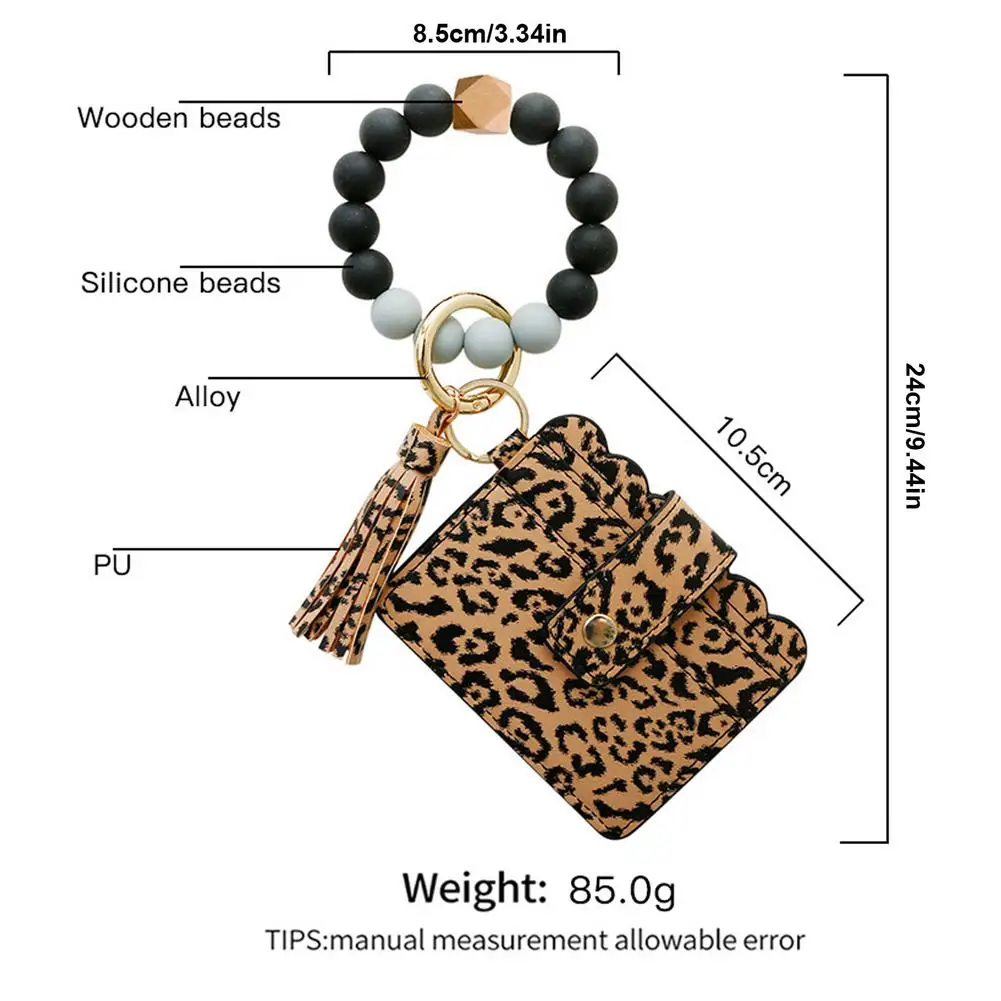 PU Tassel Card Case Silicone Key Ring Bracelet Wristlet Keychain Cute Retro Fashionable Elegant Refined Bracelet Wallet
PU Tassel Card Case Silicone Key Ring Bracelet Wristlet Keychain Cute Retro Fashionable Elegant Refined Bracelet Wallet