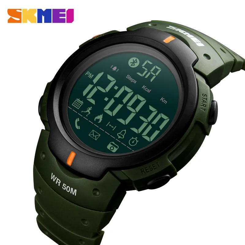 Popular design skmei 1301 military waterproof multifunction wholesale smart watch for men
Popular design skmei 1301 military waterproof multifunction wholesale smart watch for men