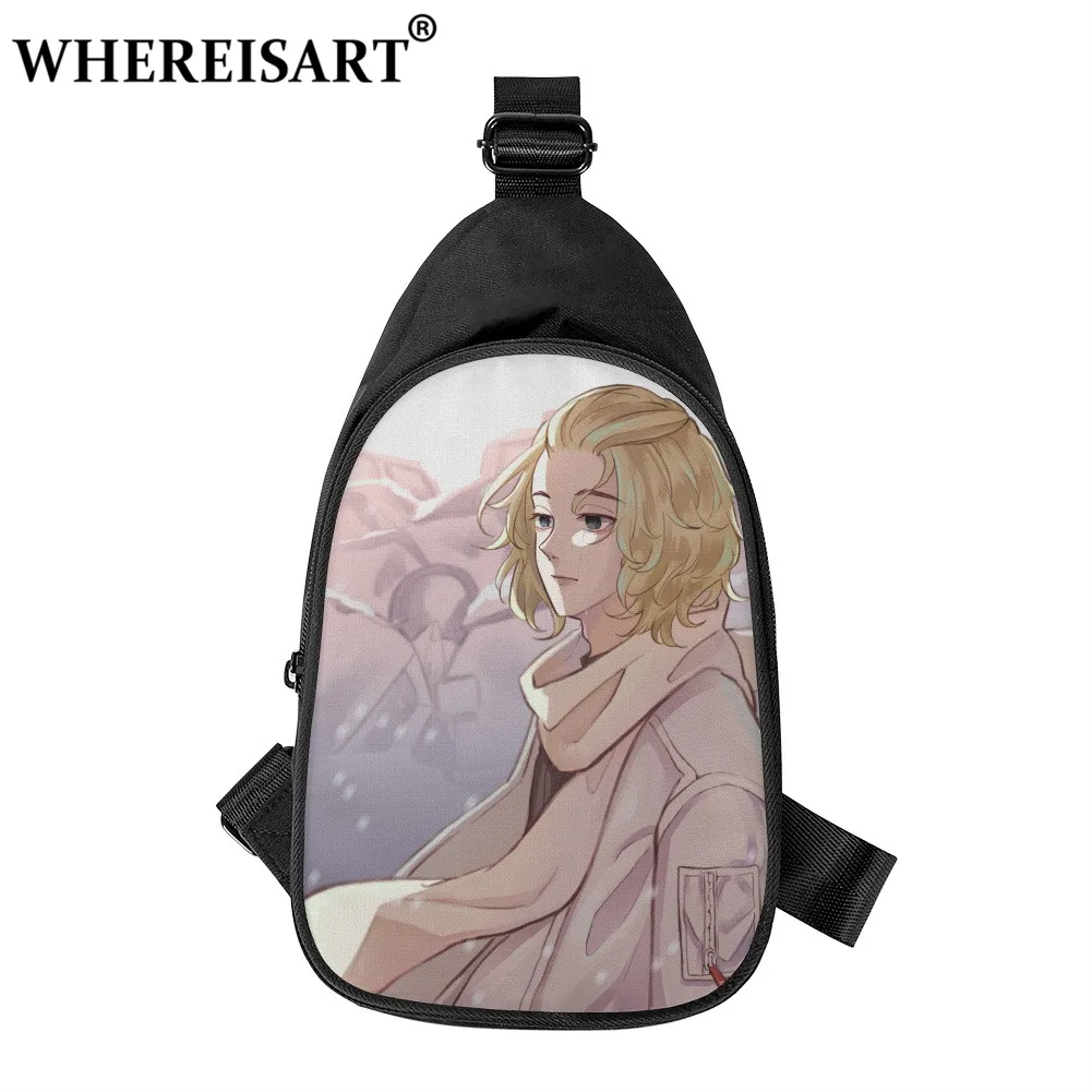 WHEREISART High Popularity Anime Tokyo Revengers Cozy Crossbody Bag Unique Mikey Money Card Sling Bag Zipper Phone Chest Purses
WHEREISART High Popularity Anime Tokyo Revengers Cozy Crossbody Bag Unique Mikey Money Card Sling Bag Zipper Phone Chest Purses