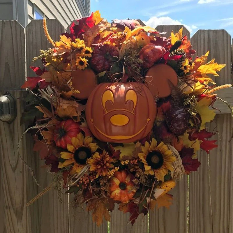 Fall Pumpkin Wreath for Front Door with Pumpkins Artificial Maples Sunflower Autumns Harvest Holiday Decor 30x30x5cm WWO66
Fall Pumpkin Wreath for Front Door with Pumpkins Artificial Maples Sunflower Autumns Harvest Holiday Decor 30x30x5cm WWO66