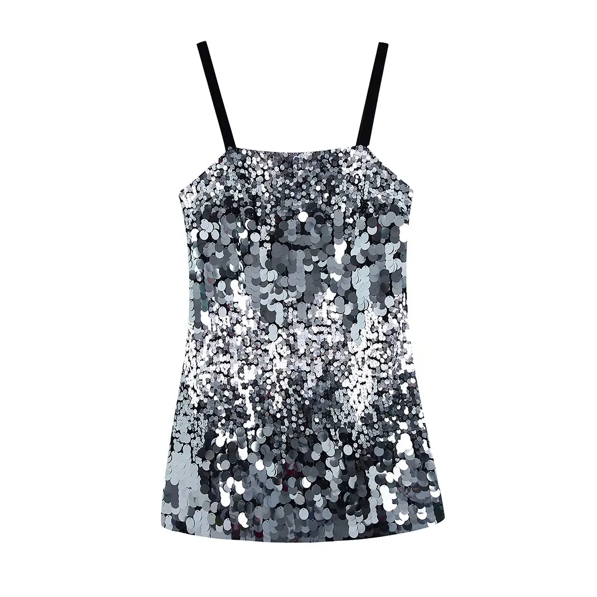 Clazzaa Women Fashion Sequined Backless Mini Dress Vintage Thin Straps Halter Neck Female Sexy Fashion Dresses
Clazzaa Women Fashion Sequined Backless Mini Dress Vintage Thin Straps Halter Neck Female Sexy Fashion Dresses