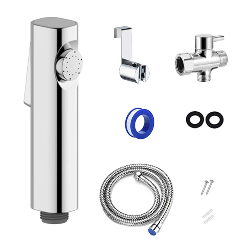Black Plating Toilet Hand Held Bidet Faucet Sprayer Bidet Set Sprayer Gun Toilet Spray For Bathroom Self Cleaning Shower Head
Black Plating Toilet Hand Held Bidet Faucet Sprayer Bidet Set Sprayer Gun Toilet Spray For Bathroom Self Cleaning Shower Head