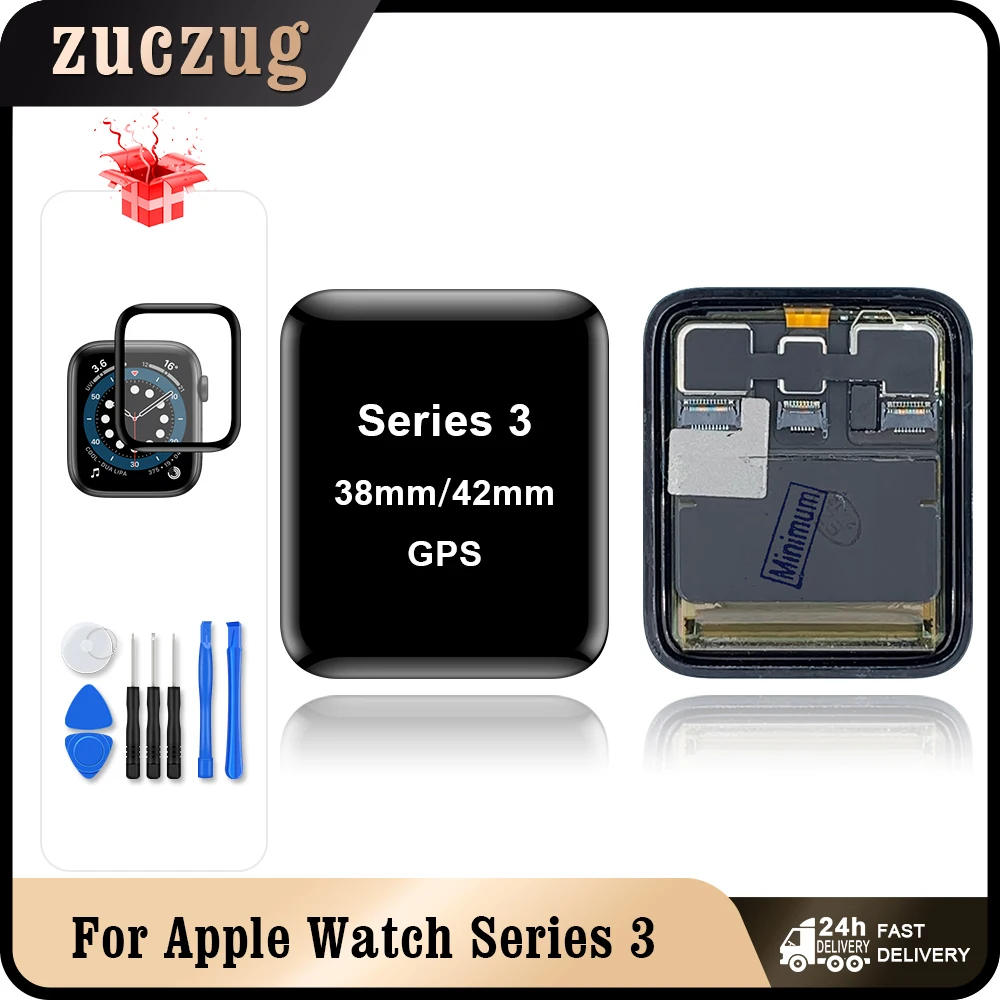38 мм 42 для Apple Watch Series 3 S3 GPS + сотовая версия ЖК дисплей кодирующий преобразователь
