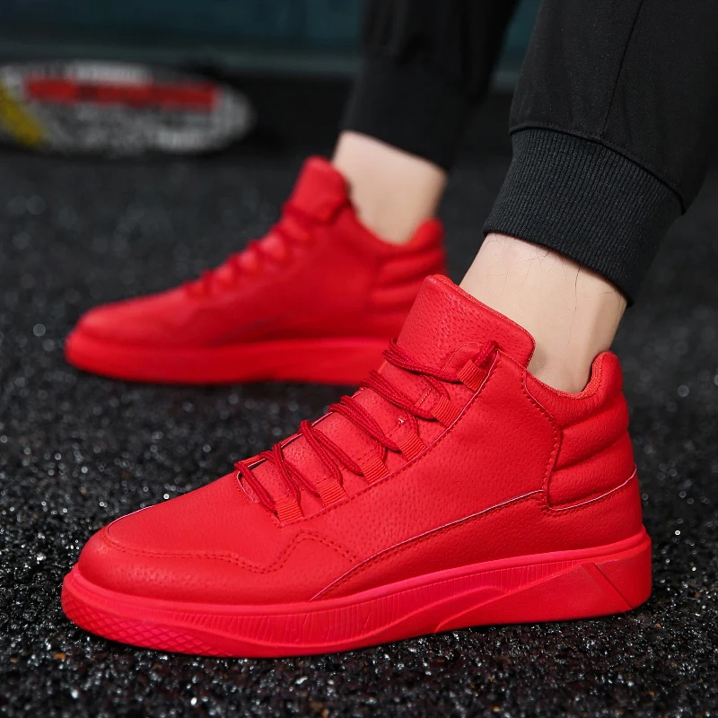 Wild red casual board shoes Korean tide shoes men's shoes 2019 new winter fashion high-top platform sneakers
Wild red casual board shoes Korean tide shoes men's shoes 2019 new winter fashion high-top platform sneakers