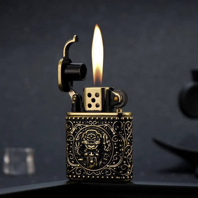 Armor Dragon Old-fashioned Kerosene Sparking Pure Copper Business Souvenir Smoking Accessories for Weed Cool Lighter Men Gifts
Armor Dragon Old-fashioned Kerosene Sparking Pure Copper Business Souvenir Smoking Accessories for Weed Cool Lighter Men Gifts