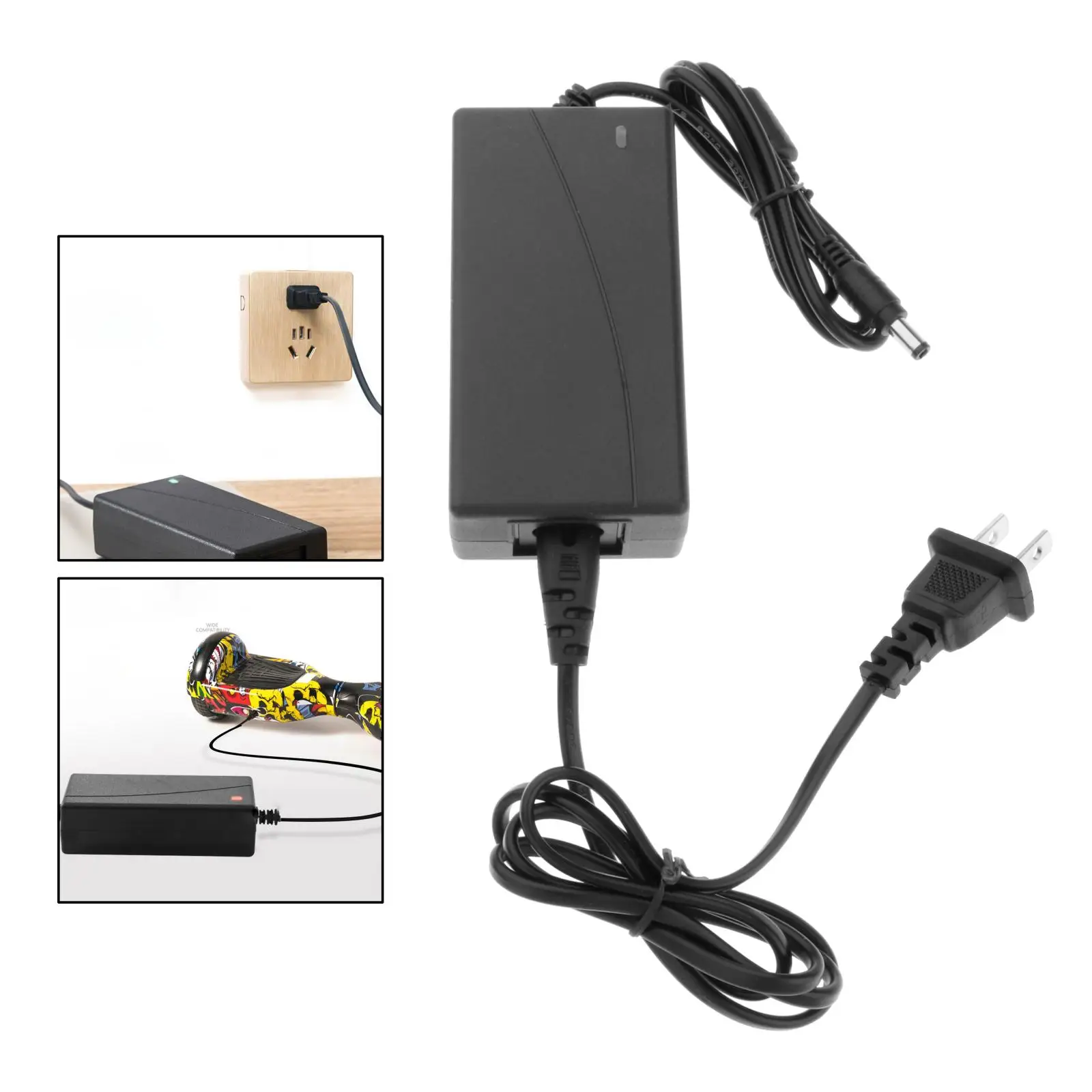 Power Supply Adapter DC 5.5mm 42V Battery Fast Charger Compatible with Electric Mobility Scooter Lithium Battery Charger
Power Supply Adapter DC 5.5mm 42V Battery Fast Charger Compatible with Electric Mobility Scooter Lithium Battery Charger
