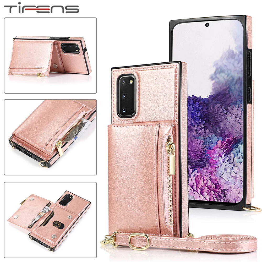Роскошные молния кожаный чехол для Samsung Galaxy S21 S20 FE ультра S9 S10 E Note 9 10 плюс A90 5G